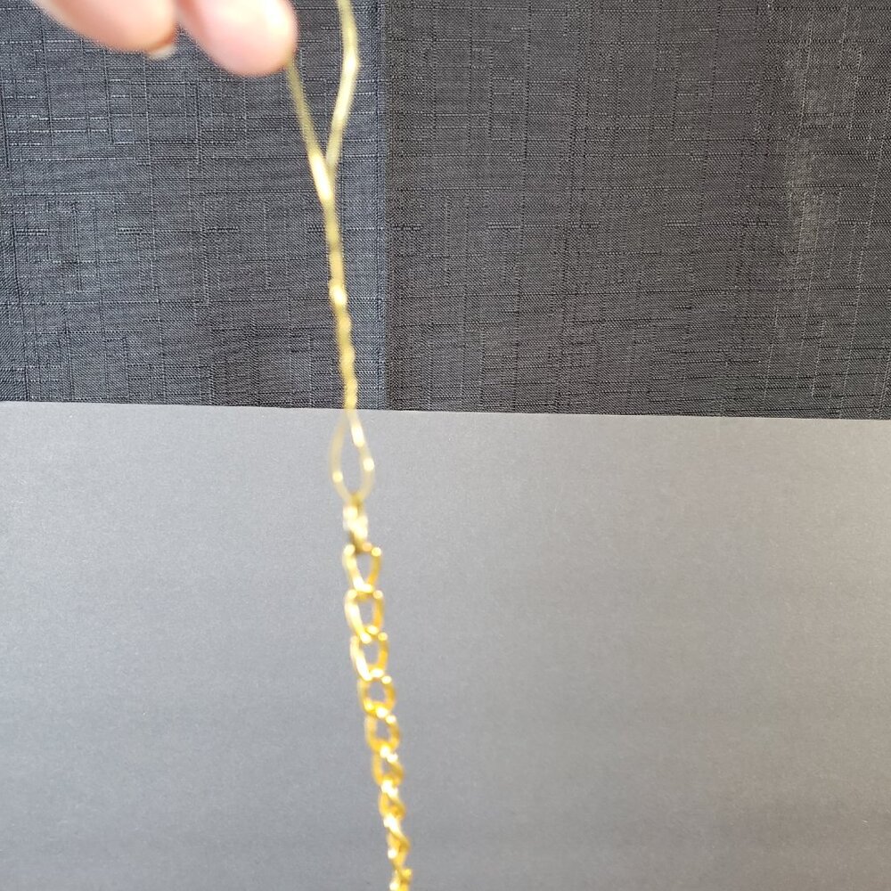 Hanging Gold Christmas Ornament Display Holder Decor 14" - Picture 4 of 11